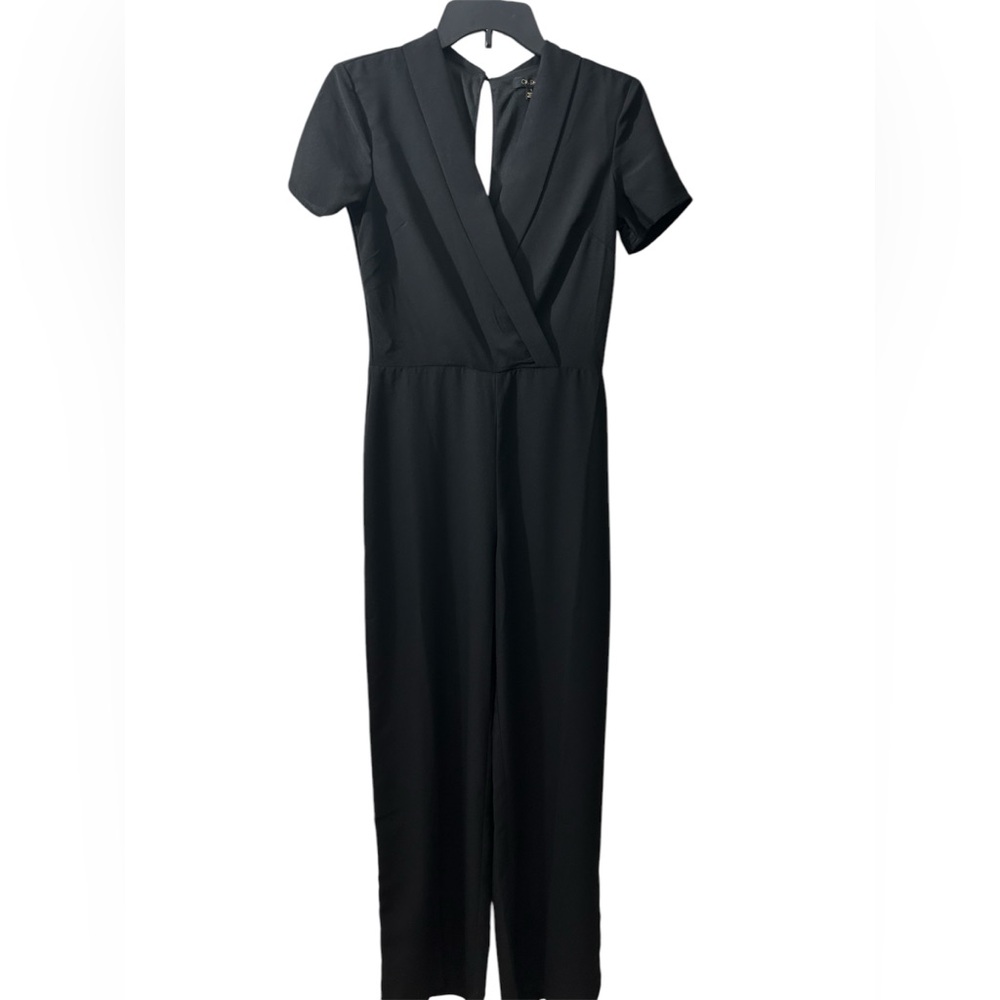 Black Short Sleeve jumpsuit